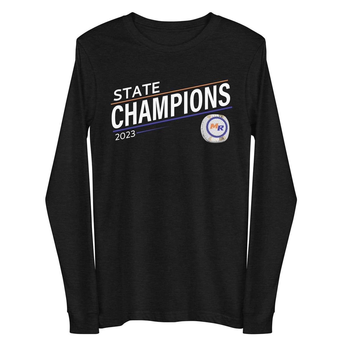 Marvin Ridge High School Volleyball -Men's 2023 Unisex Long Sleeve Tee