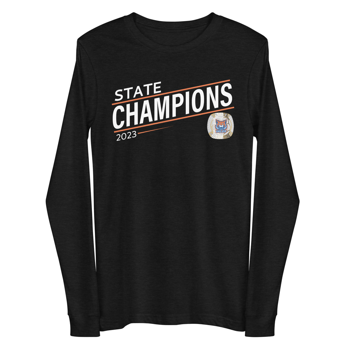 Valor College Prep Soccer -Men's 2023 Unisex Long Sleeve Tee