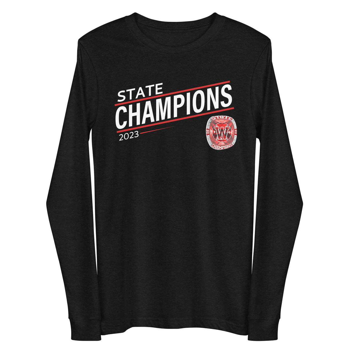 Blue Valley West High School Baseball 2023 Unisex Long Sleeve Tee
