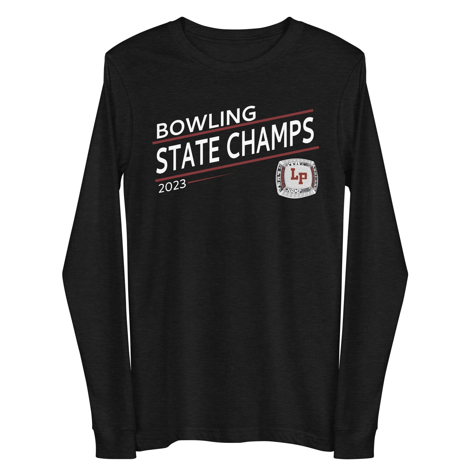 Lockport Township High School Bowling 2023 Unisex Long Sleeve Tee