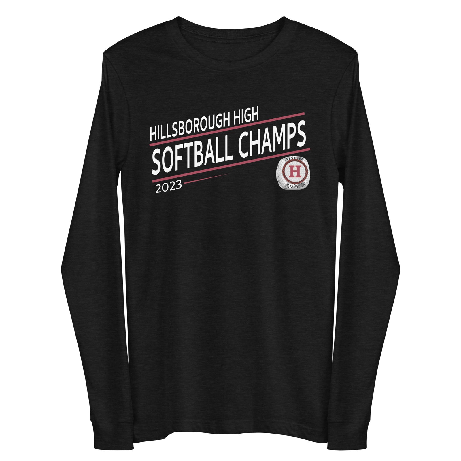 Hillsborough High School Softball 2023 Unisex Long Sleeve Tee