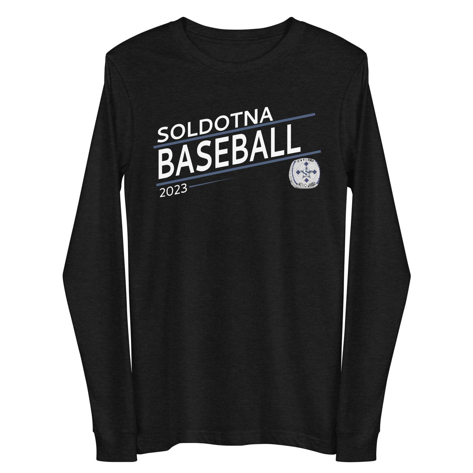 Soldotna High School Baseball 2023 Unisex Long Sleeve Tee