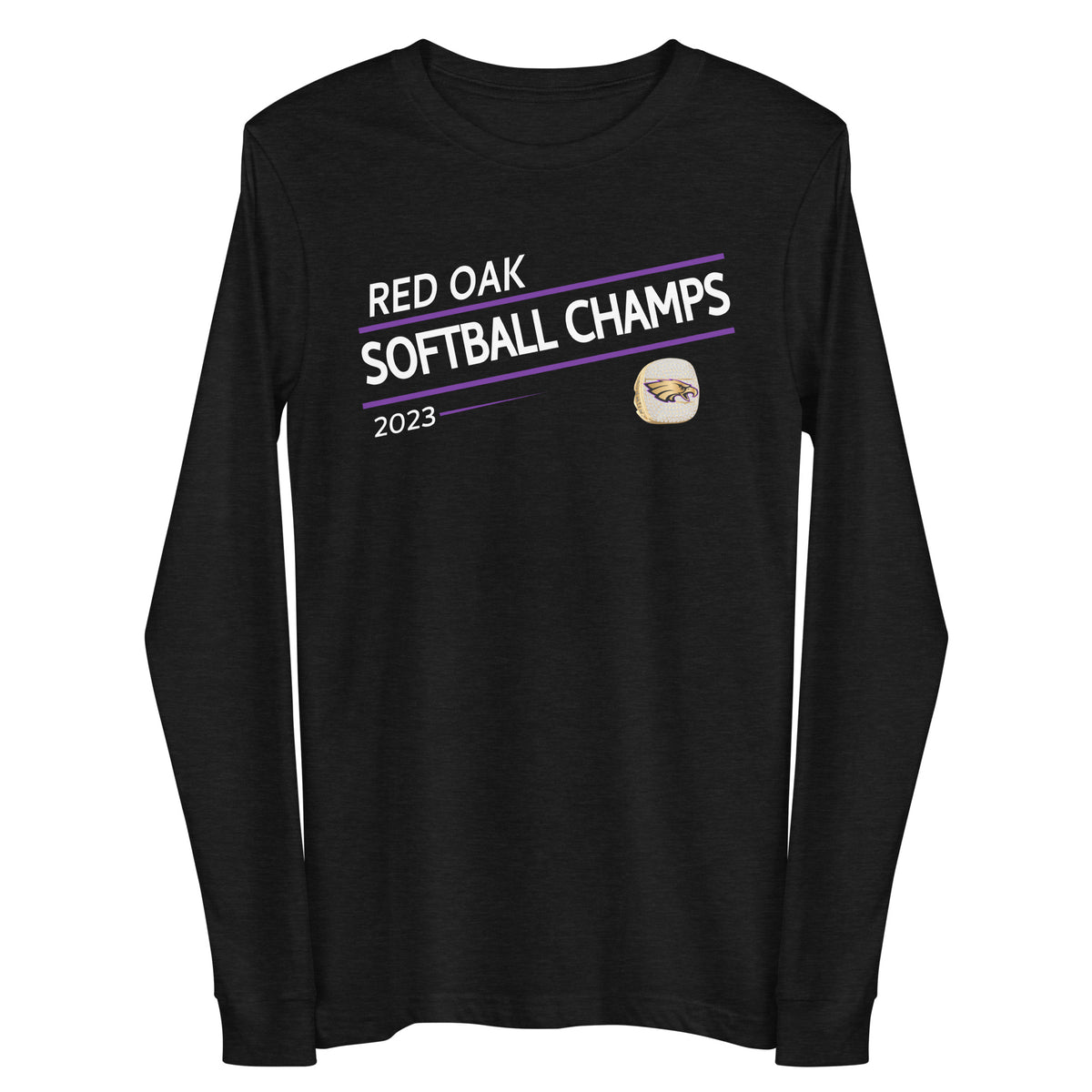 Red Oak High School Softball 2023 Unisex Long Sleeve Tee
