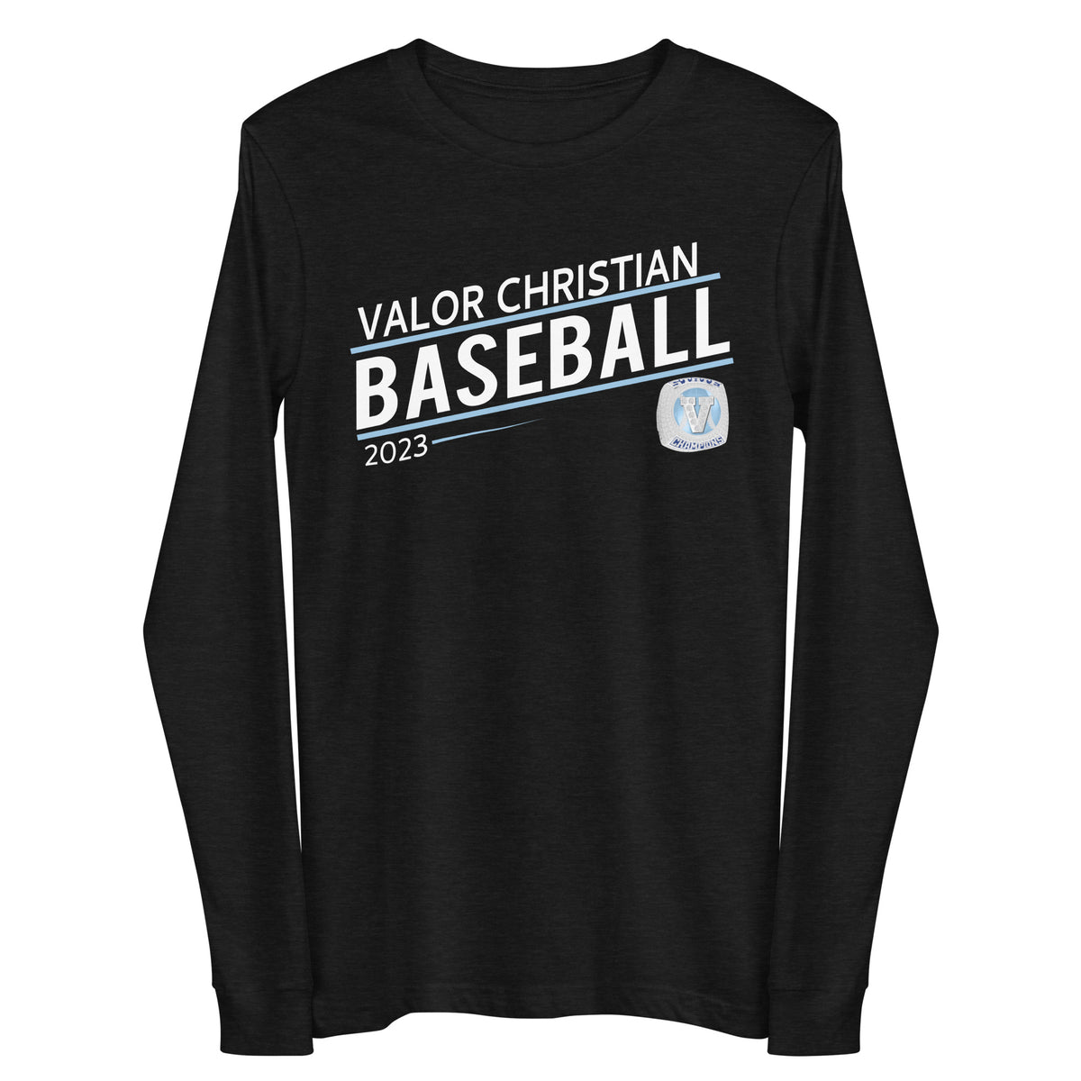 Valor Christian High School Baseball 2023 Unisex Long Sleeve Tee