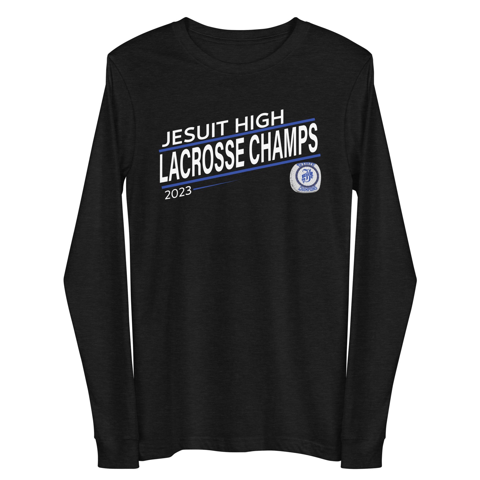 Jesuit High School Lacrosse -Men's 2023 Unisex Long Sleeve Tee