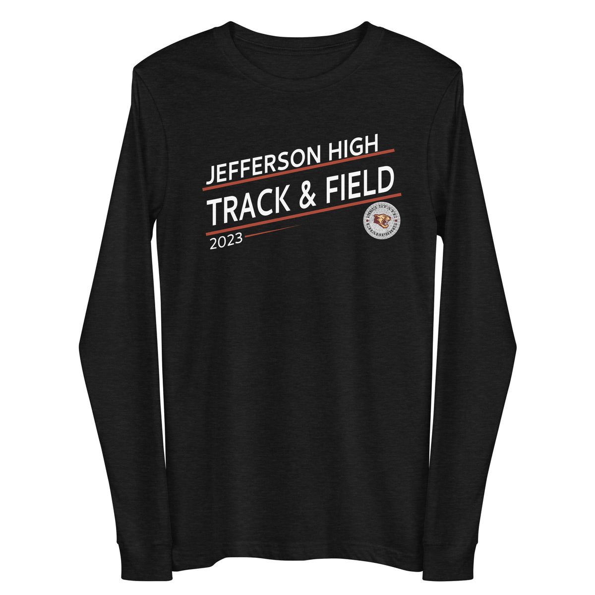 Jefferson High School Track &amp; Field -Women's 2023 Unisex Long Sleeve Tee