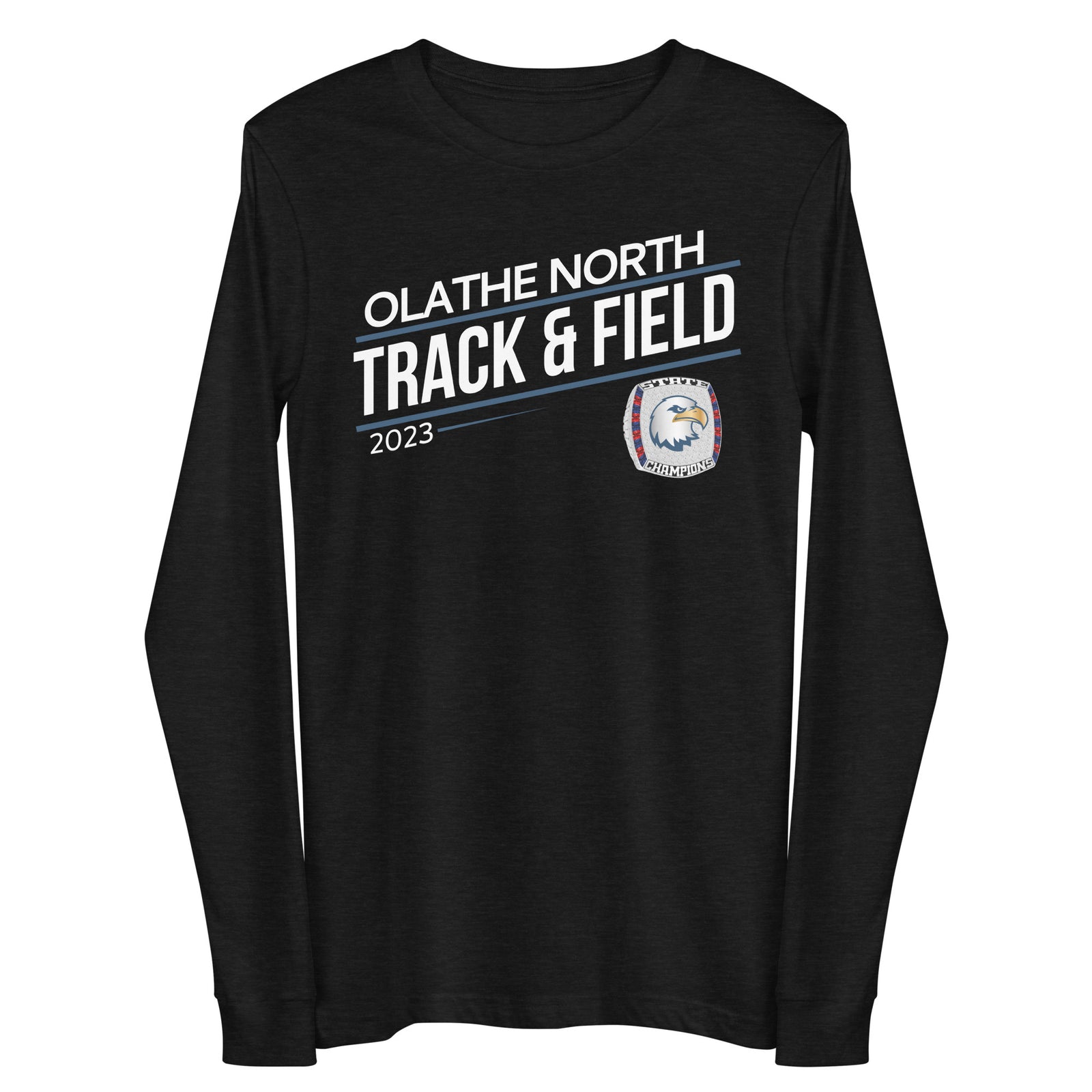 Olathe North High School Track & Field -Men's 2023 Unisex Long Sleeve Tee
