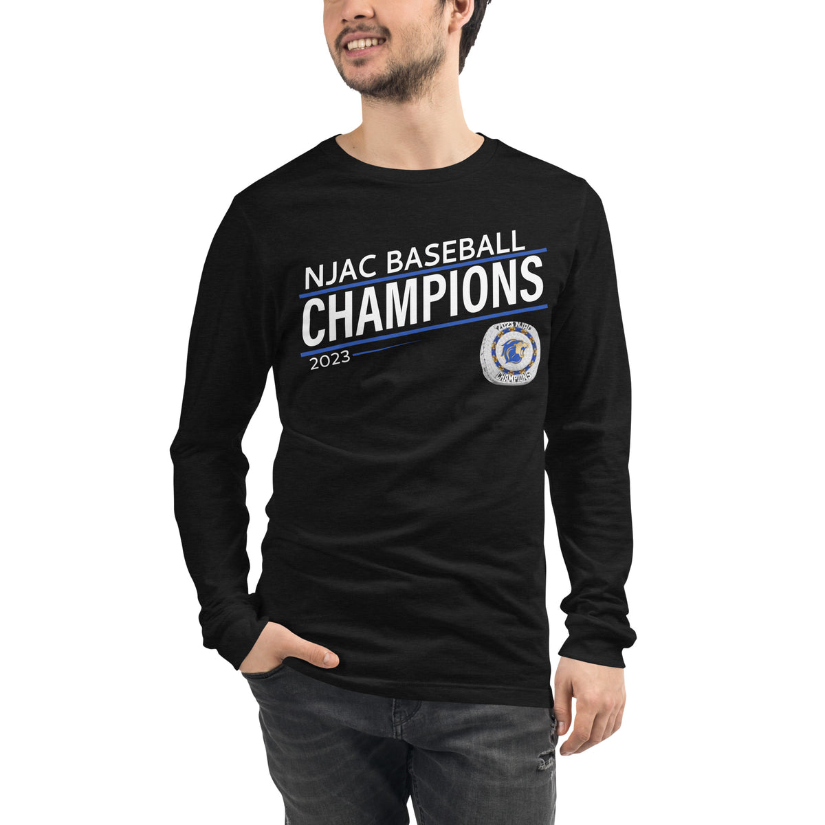The College of New Jersey Baseball 2023 Unisex Long Sleeve Tee