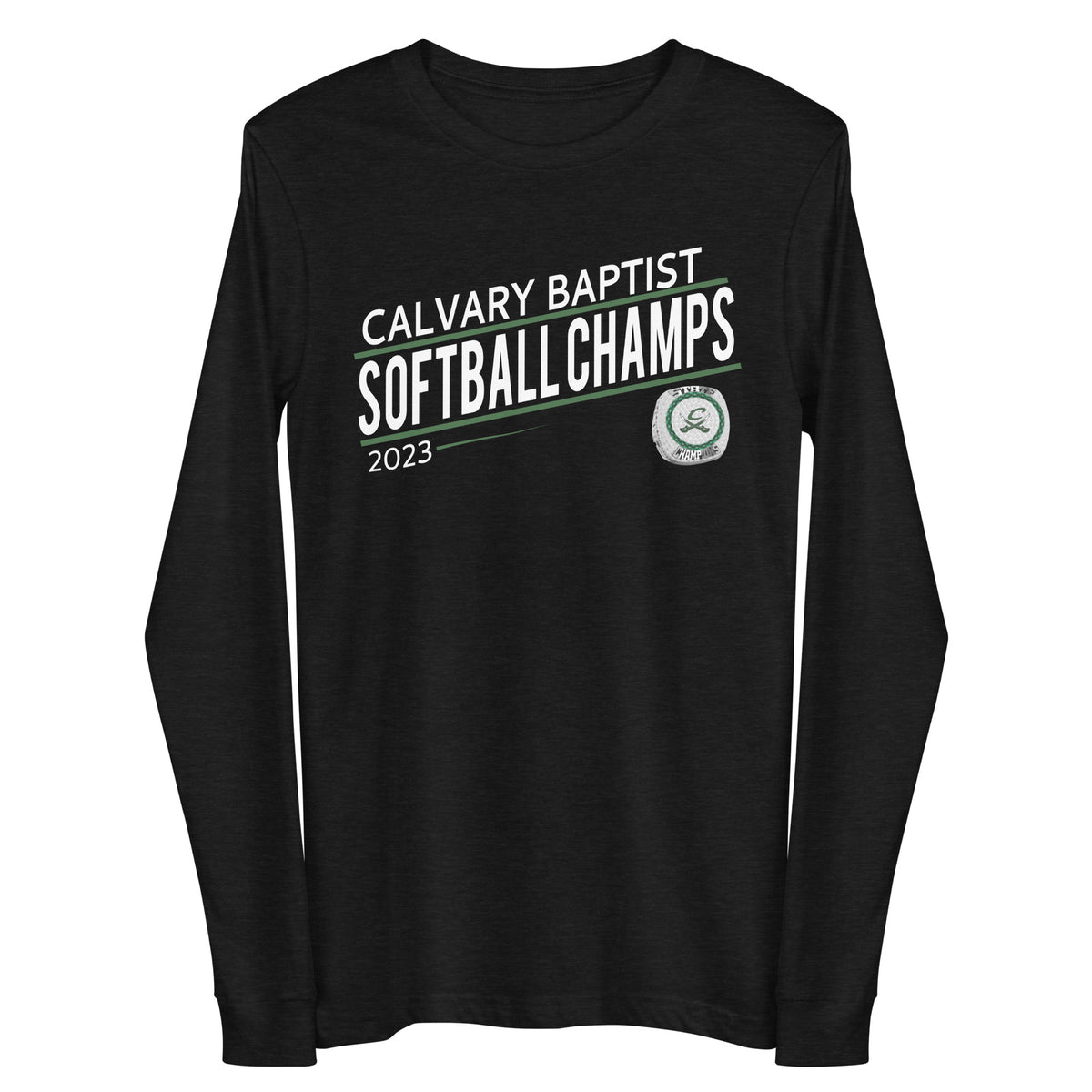 Calvary Baptist Academy Softball 2023 Unisex Long Sleeve Tee