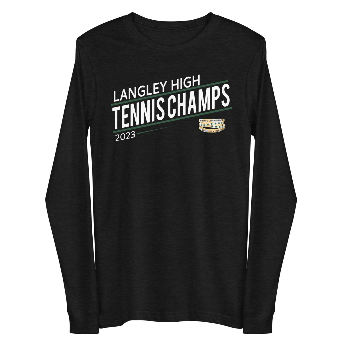 Langley High School Tennis -Women's 2023 Unisex Long Sleeve Tee