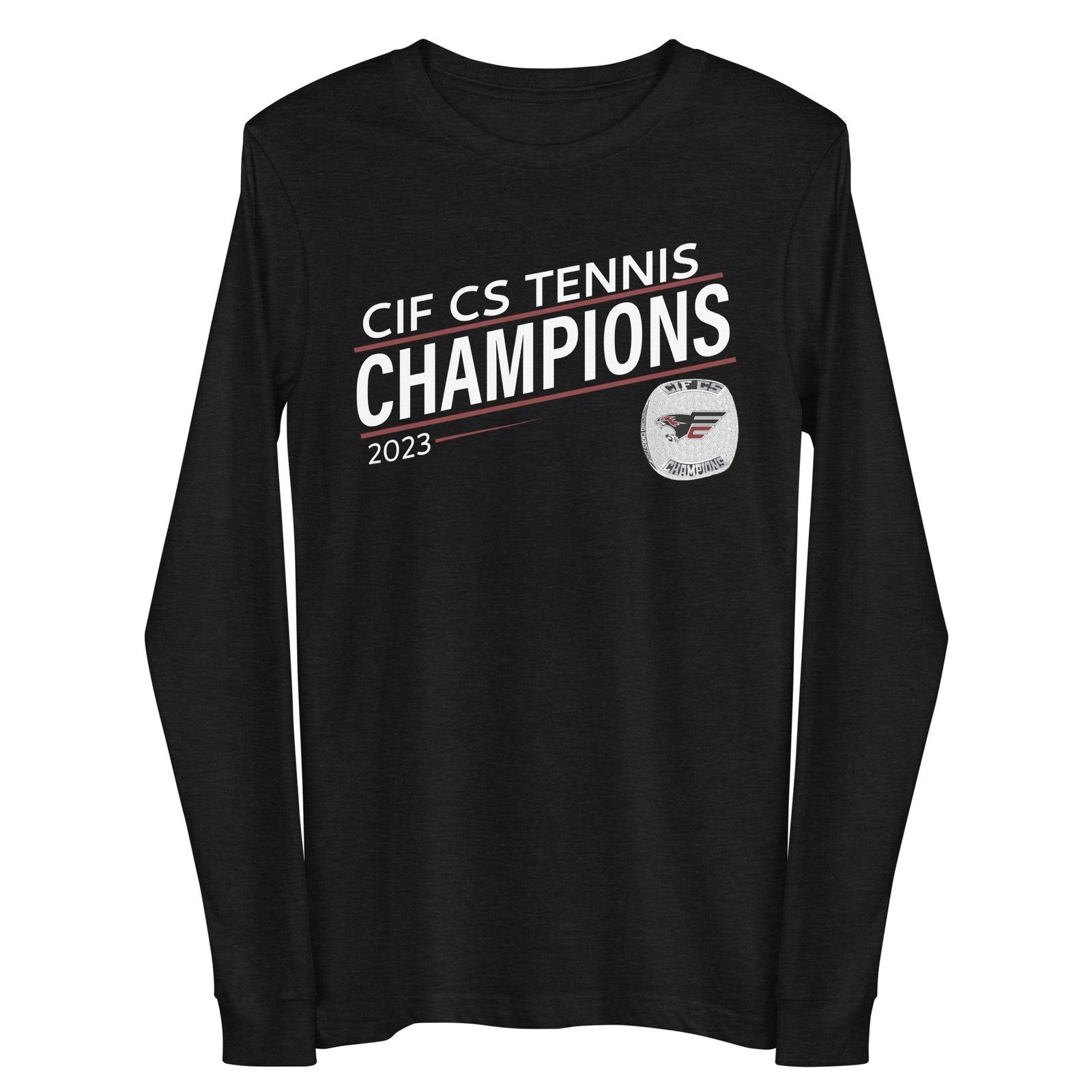Fresno Christian High School Tennis -Men's 2023 Unisex Long Sleeve Tee