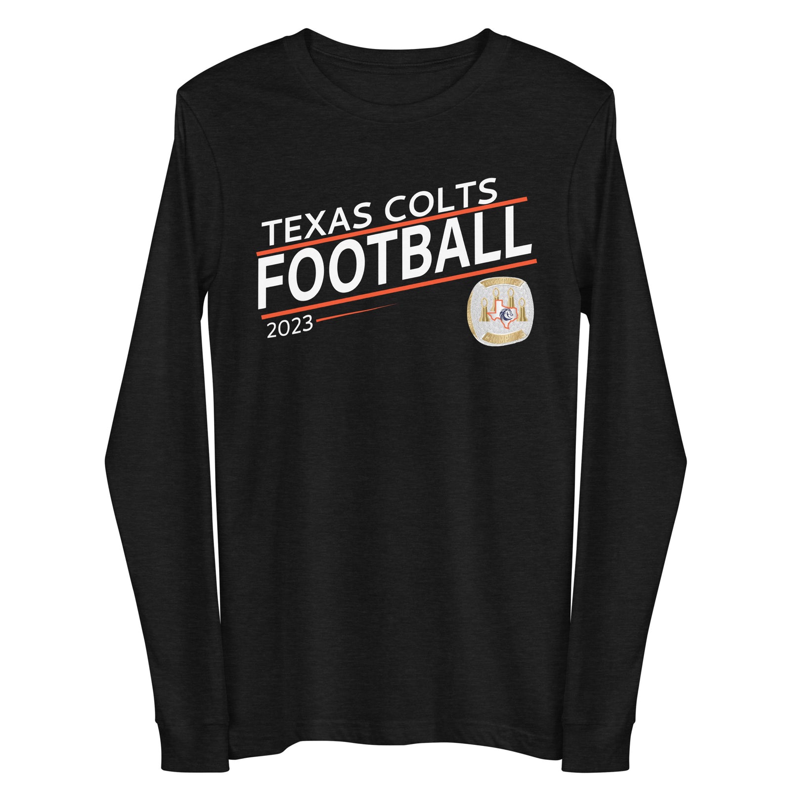 Texas Colts Football 2023 Unisex Long Sleeve Tee
