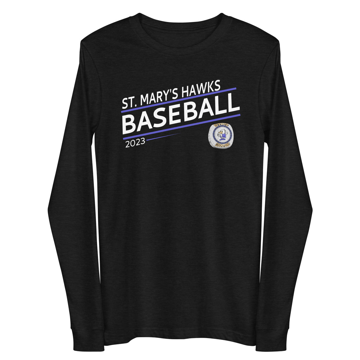 Saint Mary's High School Baseball 2023 Unisex Long Sleeve Tee