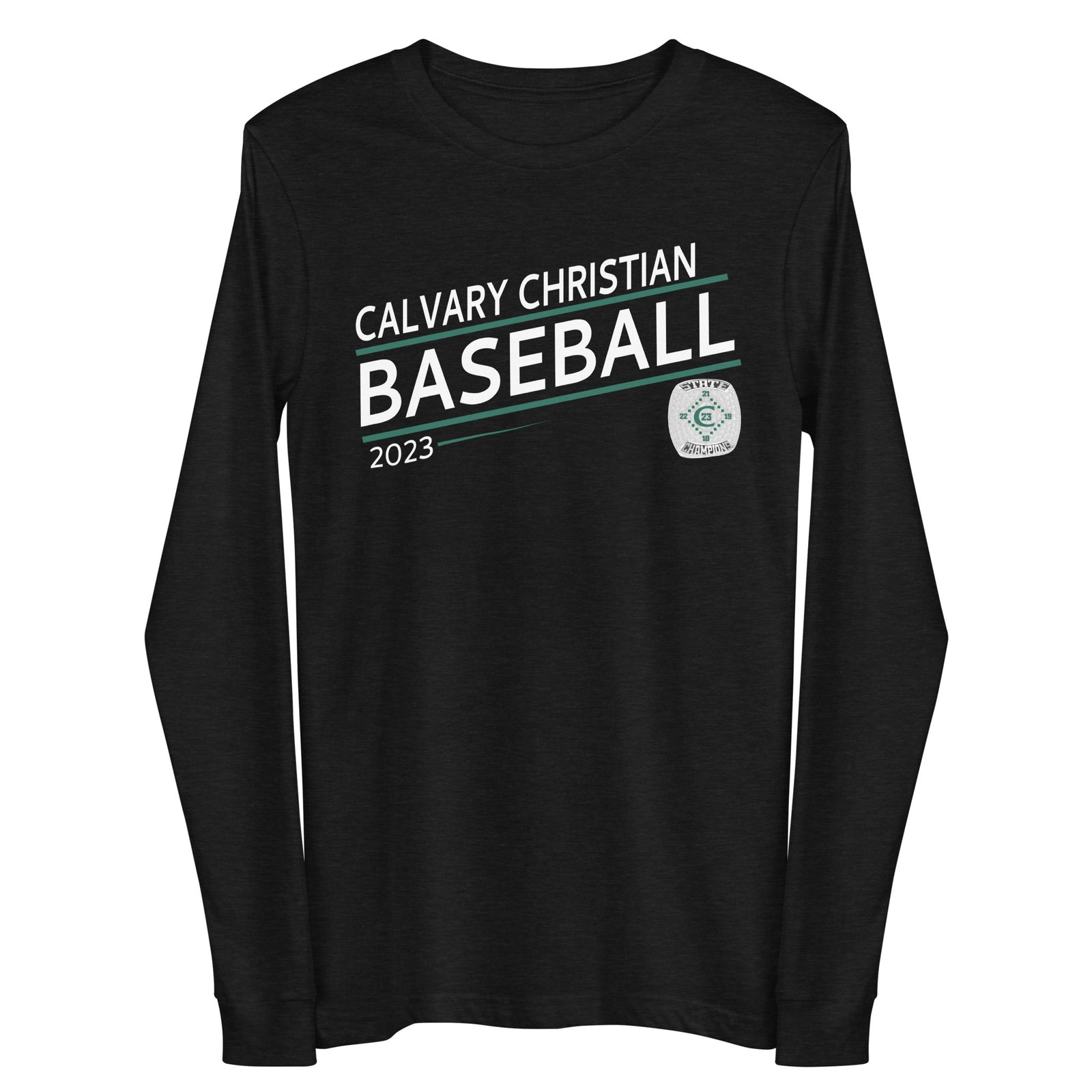 Calvary Christian High School Baseball 2023 Unisex Long Sleeve Tee