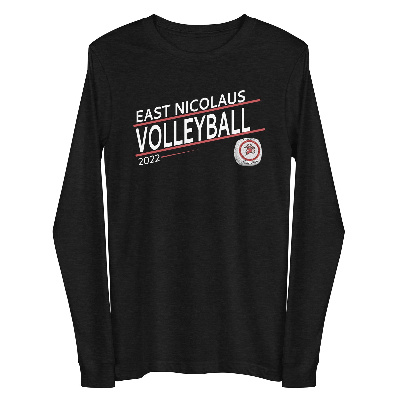East Nicolaus High School Volleyball -Women's 2023 Unisex Long Sleeve Tee