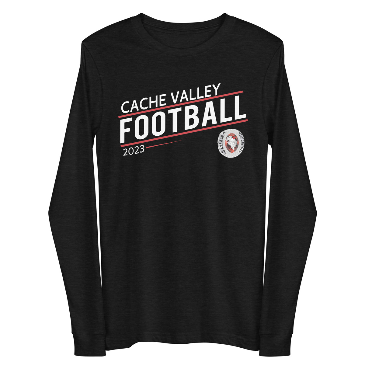 Cache Valley Kodiaks Football 2023 Unisex Long Sleeve Tee