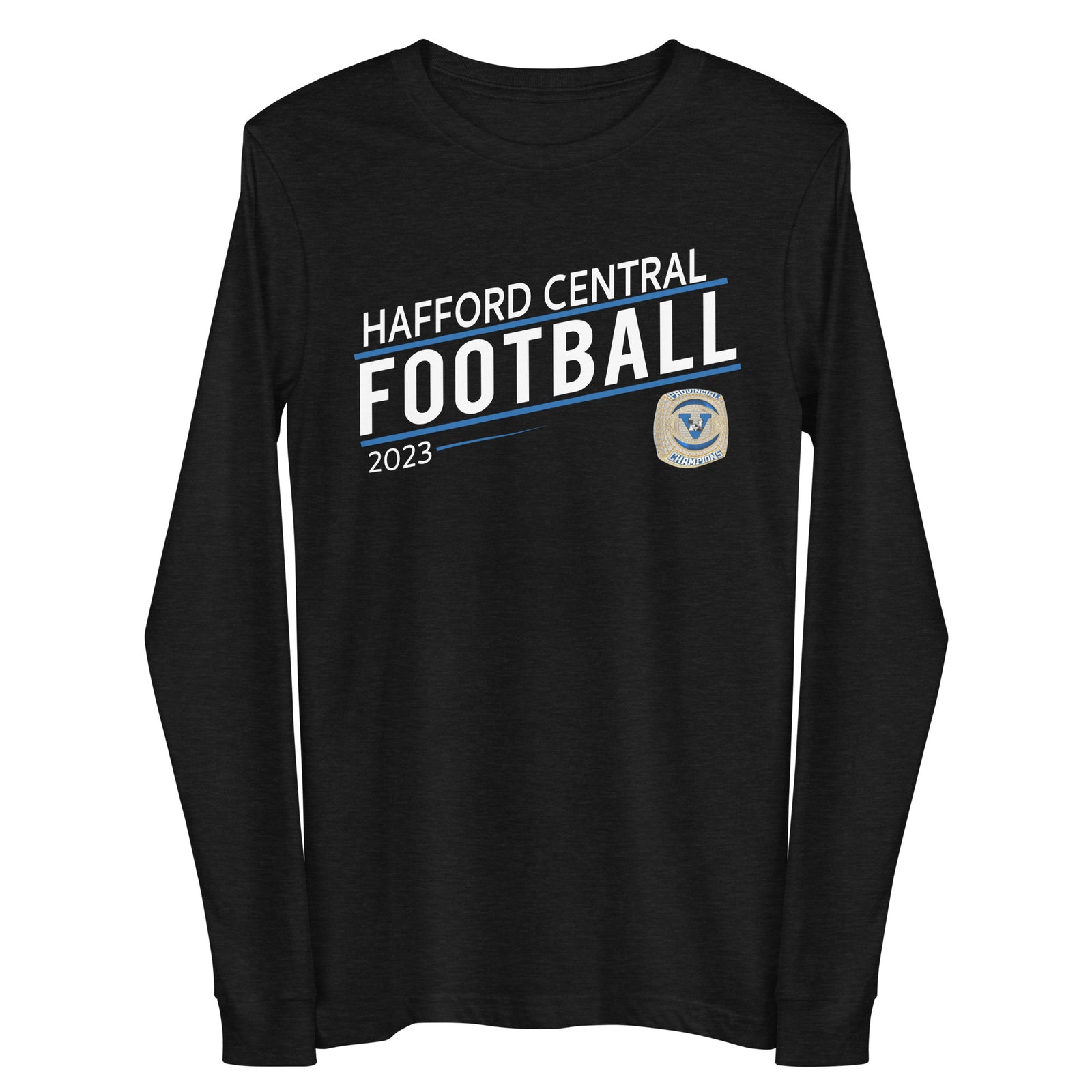 Hafford Central School Football 2023 Unisex Long Sleeve Tee