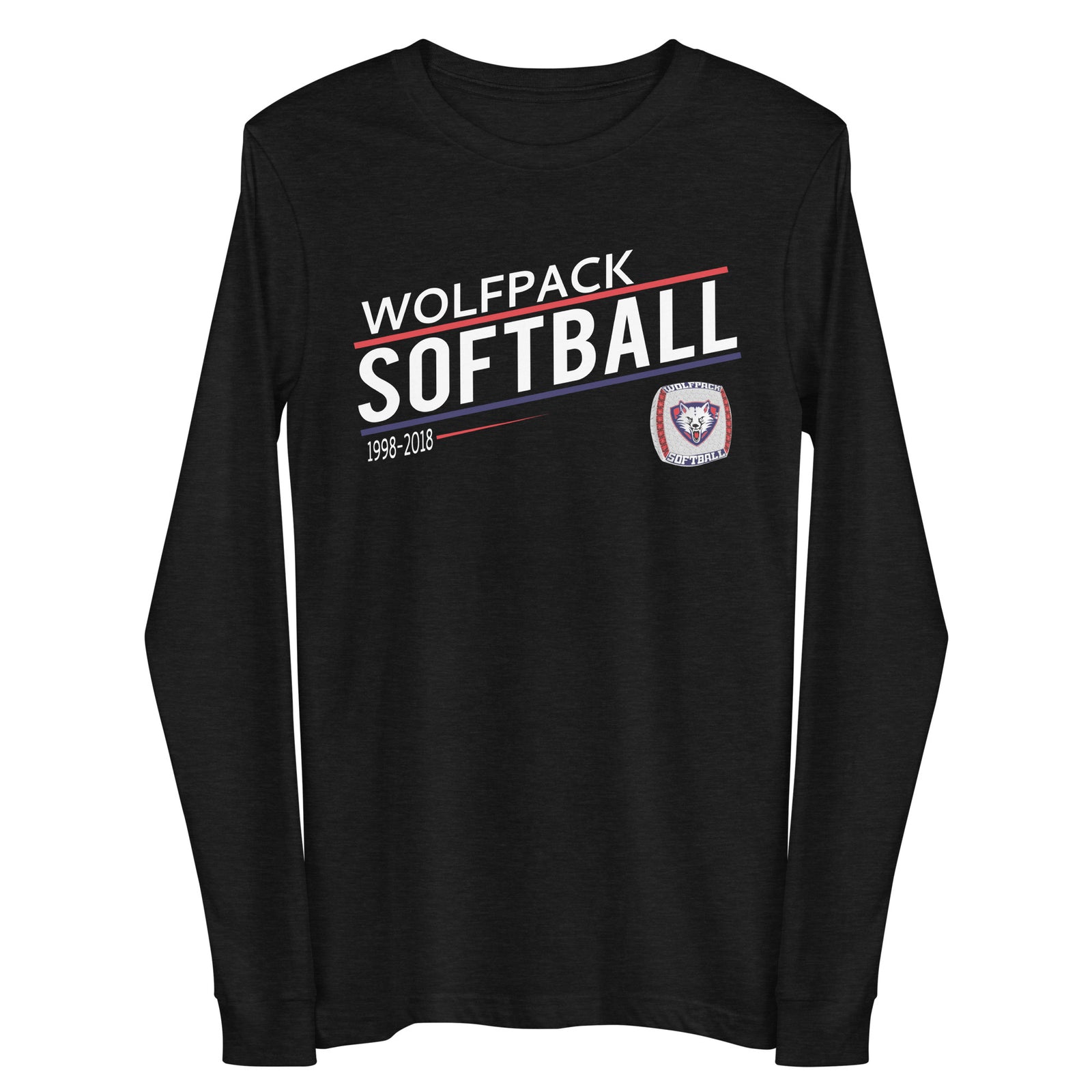 Wolfpack Softball Softball 2023 Unisex Long Sleeve Tee