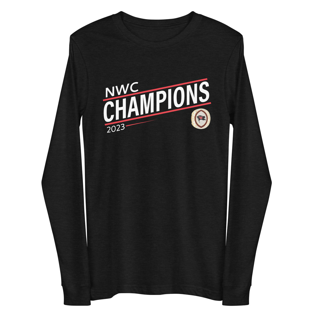 Whitworth University Football 2023 Unisex Long Sleeve Tee