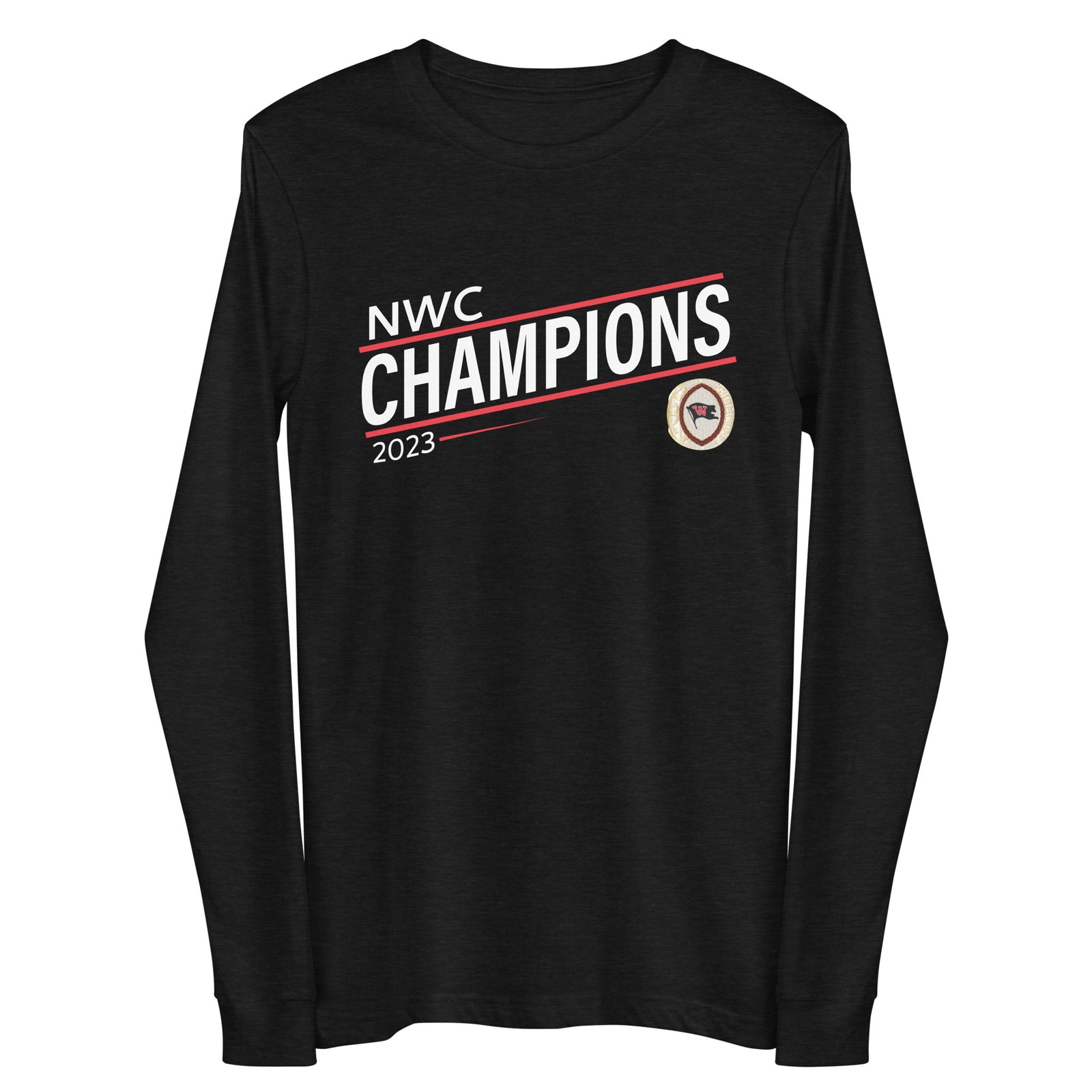 Whitworth University Football 2023 Unisex Long Sleeve Tee