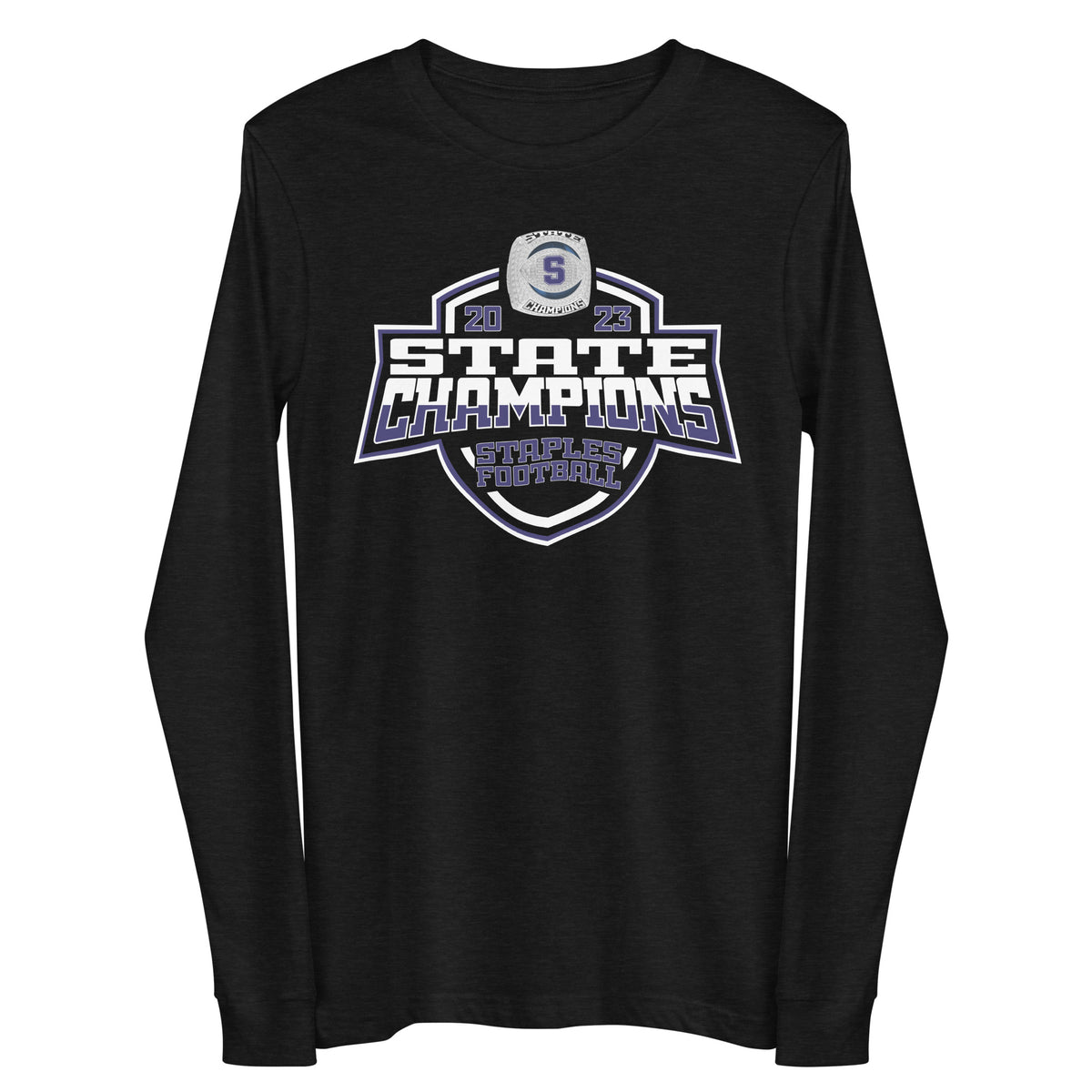 Staples High School Football 2023 Unisex Long Sleeve Tee