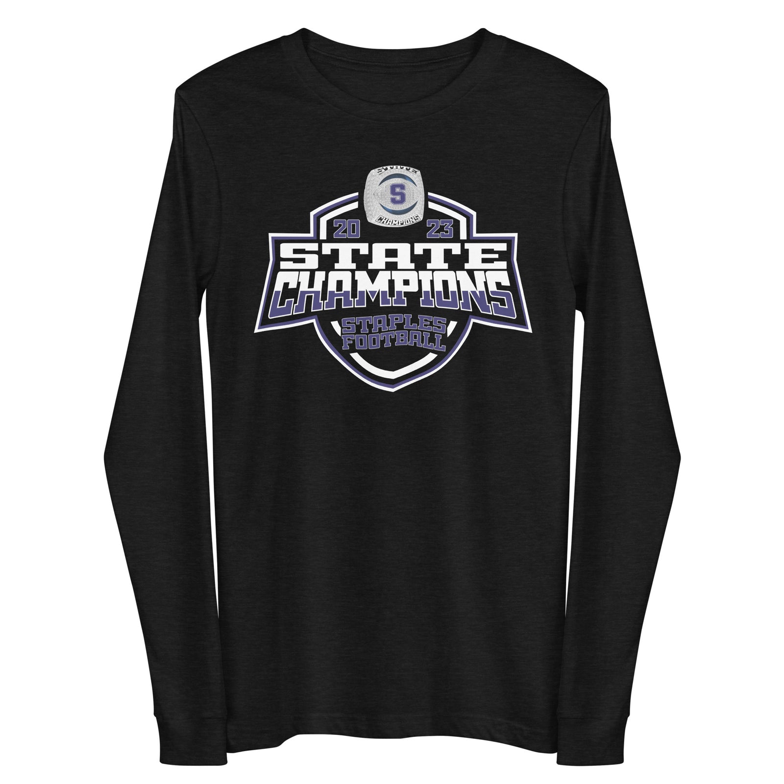 Staples High School Football 2023 Unisex Long Sleeve Tee