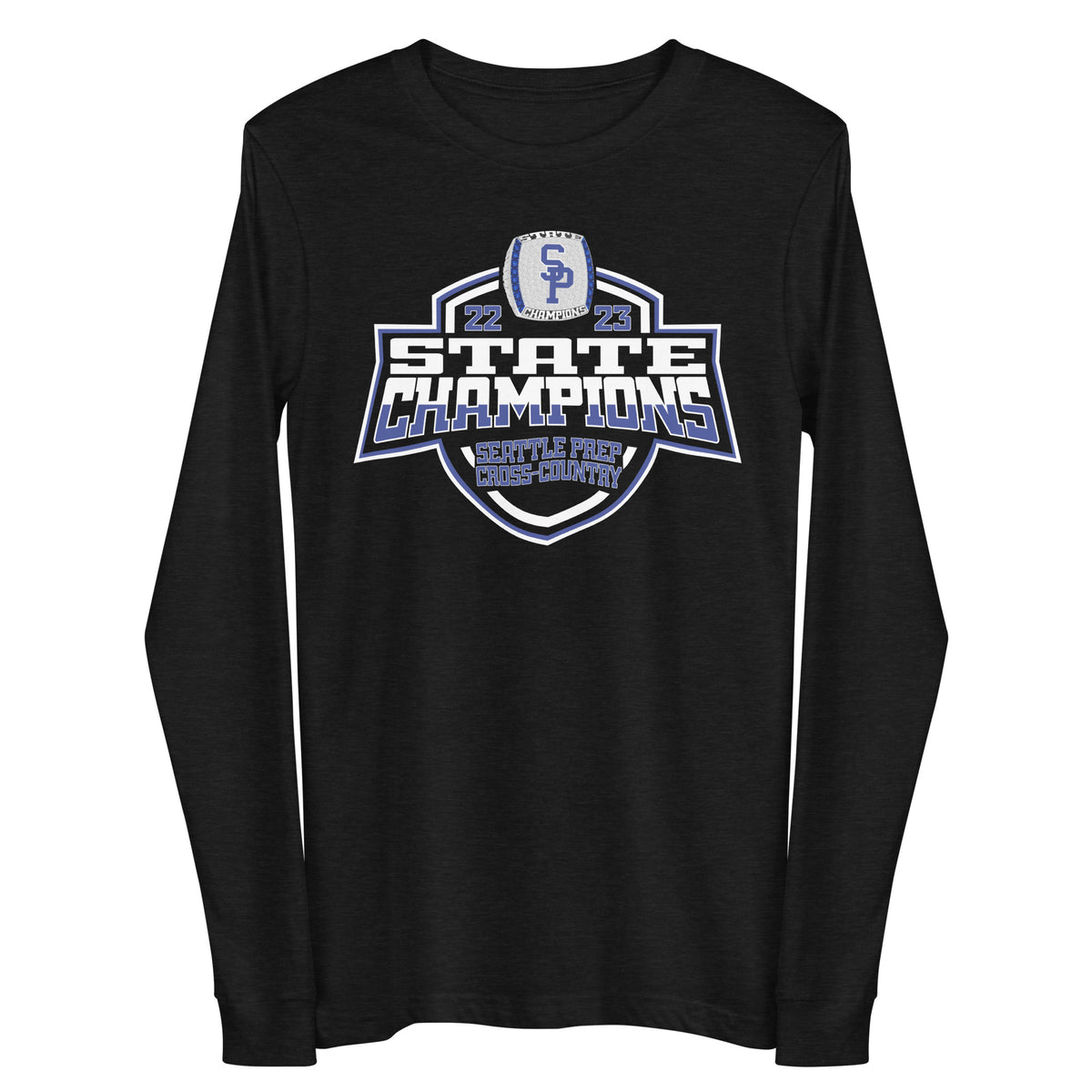 Seattle Preparatory School Cross Country -Men's 2023 Unisex Long Sleeve Tee