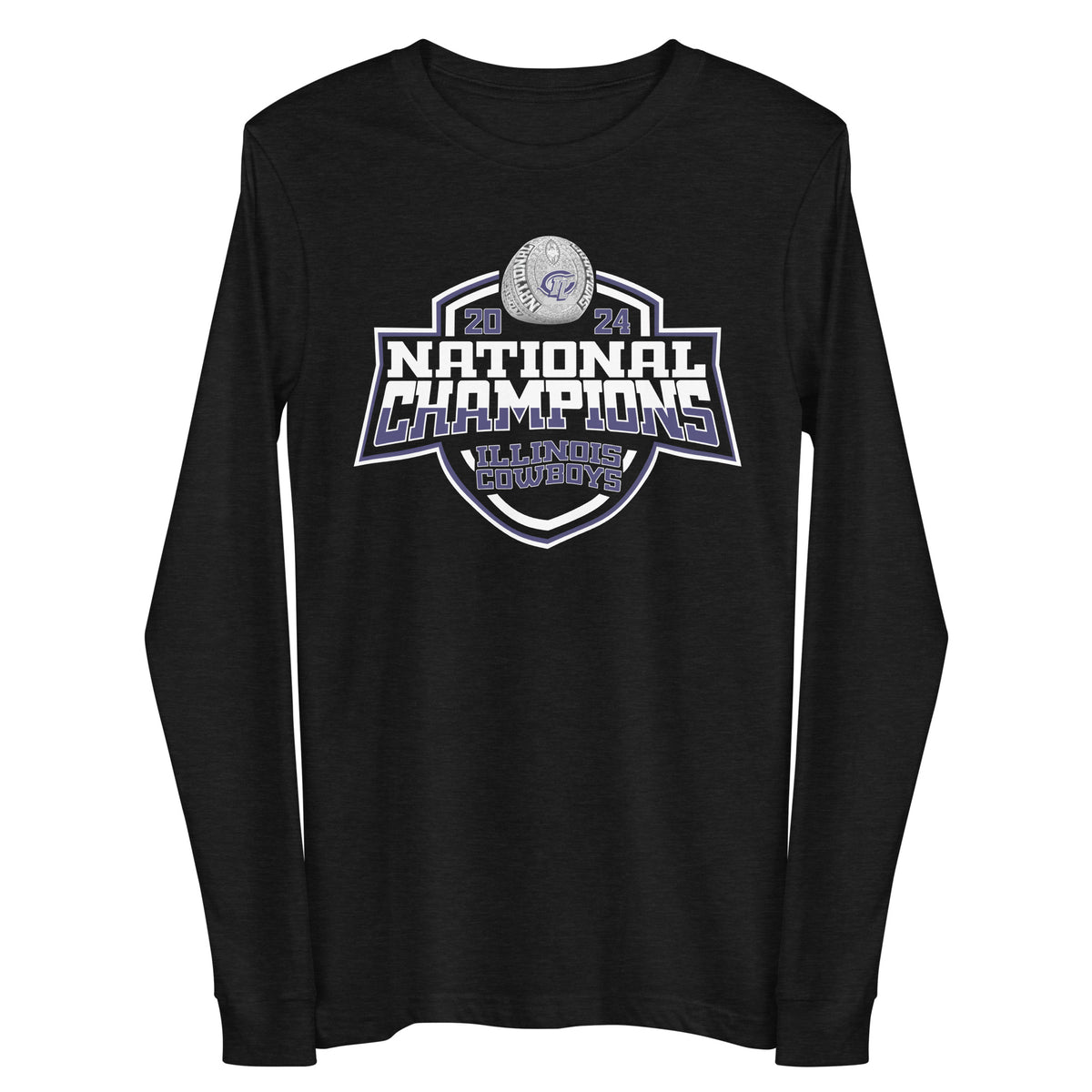 Illinois Cowboys Football 2024 Unisex Long Sleeve Tee