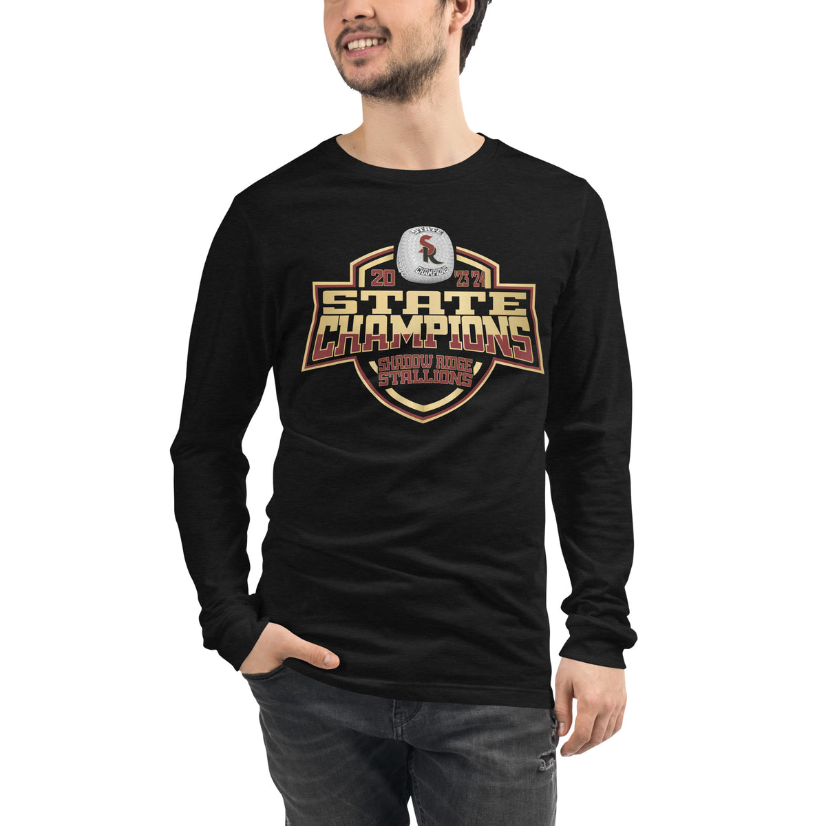 Shadow Ridge High School Cheer 2024 Unisex Long Sleeve Tee