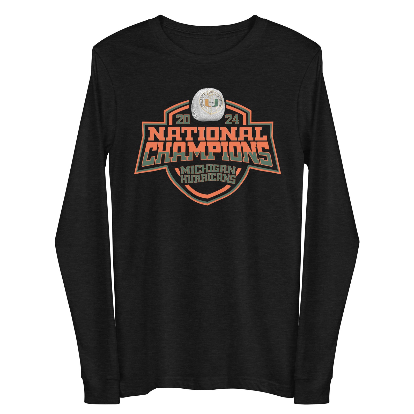 Michigan Hurricanes Football 2024 Unisex Long Sleeve Tee