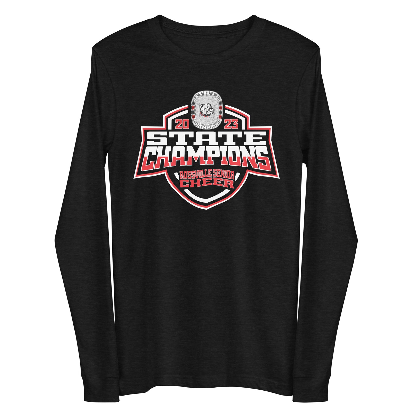 Rossville Senior High School Cheer 2023 Unisex Long Sleeve Tee