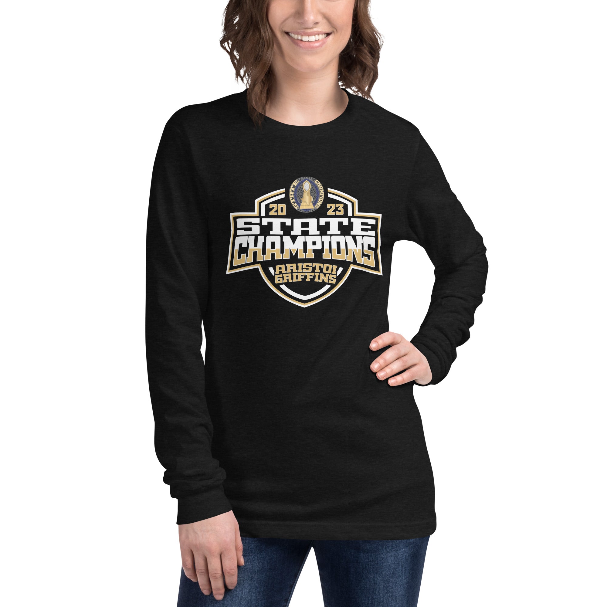 Aristoi Classical Academy Football 2023 Unisex Long Sleeve Tee