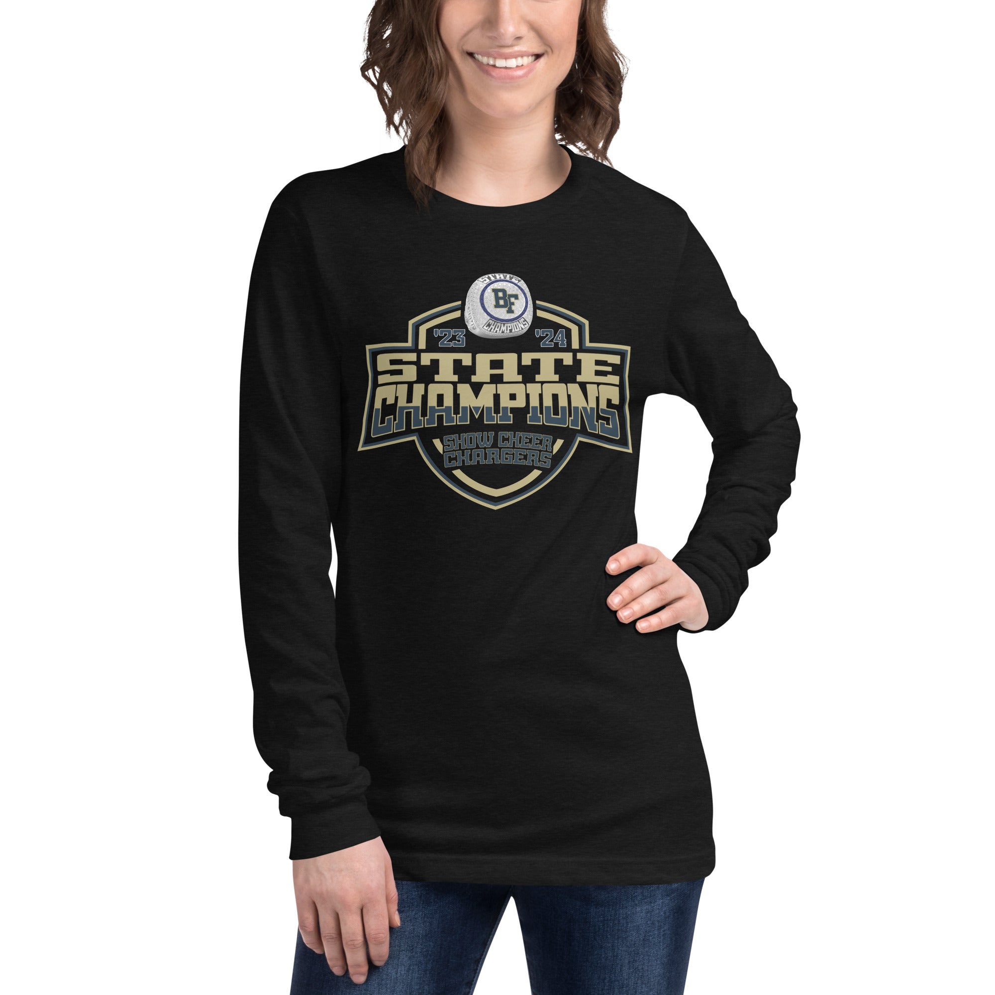 Benjamin Franklin High School Cheer 2024 Unisex Long Sleeve Tee