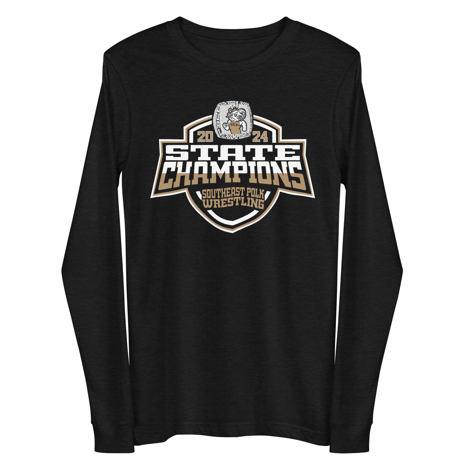 Southeast Polk High School Wrestling 2024 Unisex Long Sleeve Tee