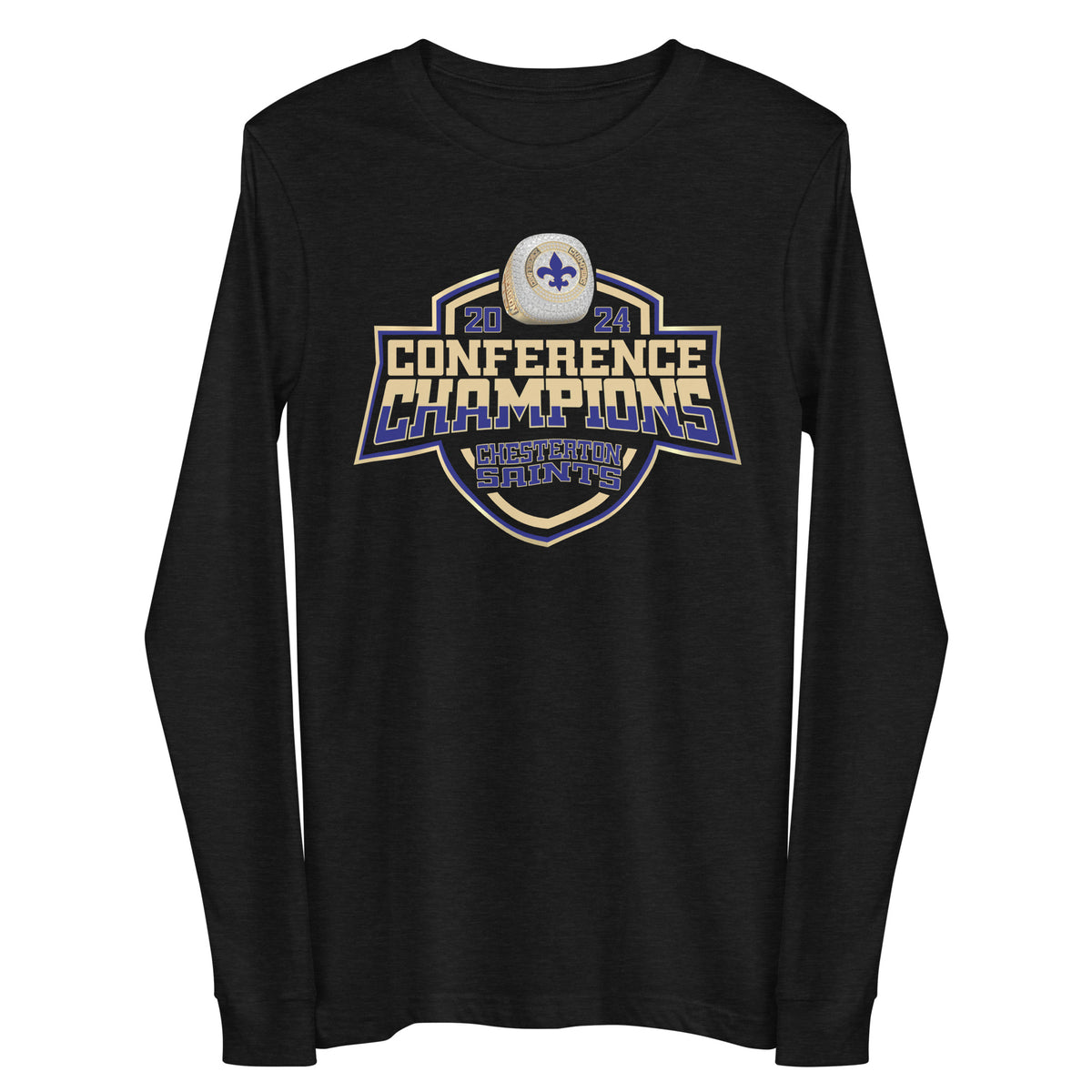 Chesterton Academy Basketball -Men's 2024 Unisex Long Sleeve Tee