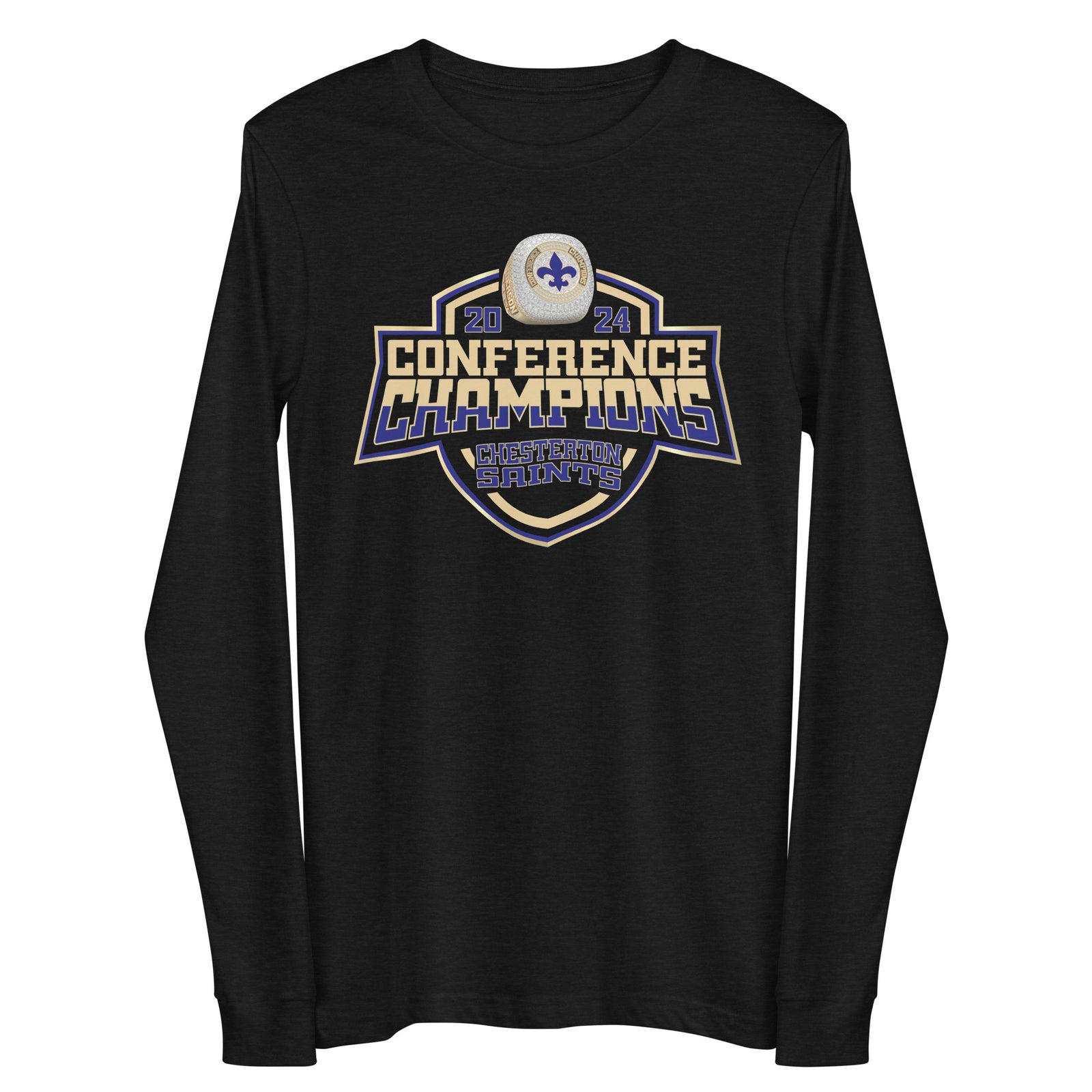 Chesterton Academy Basketball -Men's 2024 Unisex Long Sleeve Tee