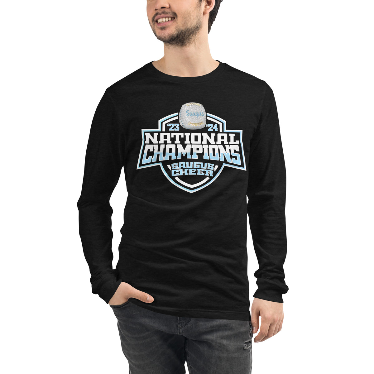 Saugus High School Cheer 2024 Unisex Long Sleeve Tee