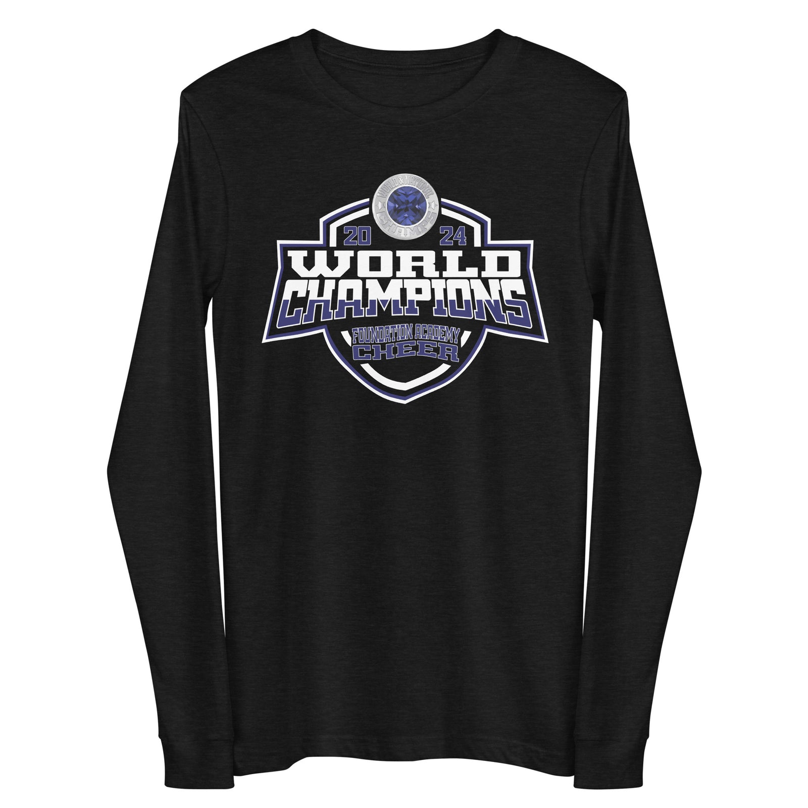 Foundation Academy Cheer 2024 Unisex Long Sleeve Tee
