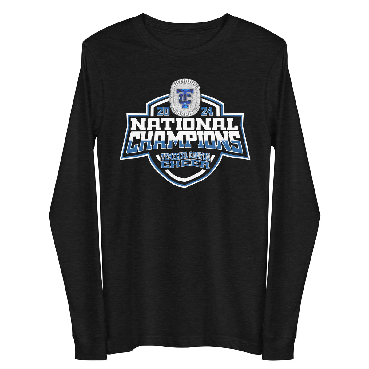 Temescal Canyon High School Cheer 2024 Unisex Long Sleeve Tee