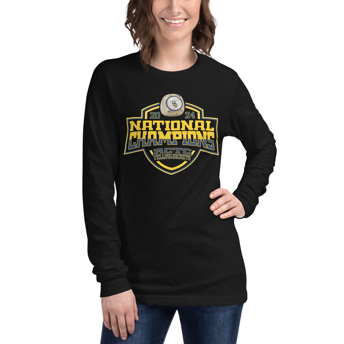 Rochester Community &amp; Technical College Wrestling 2024 Unisex Long Sleeve Tee