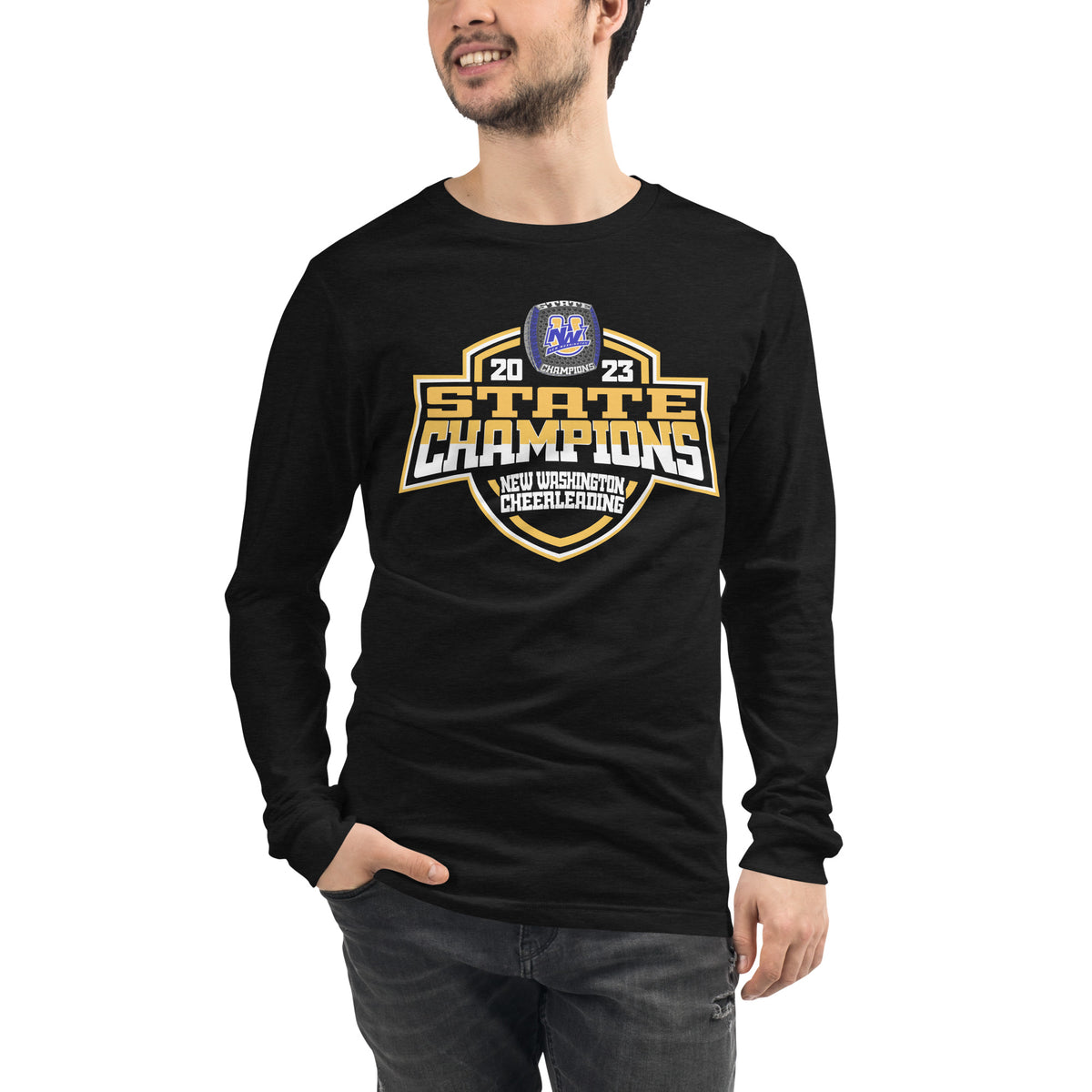 New Washington High School Cheer 2023 Unisex Long Sleeve Tee