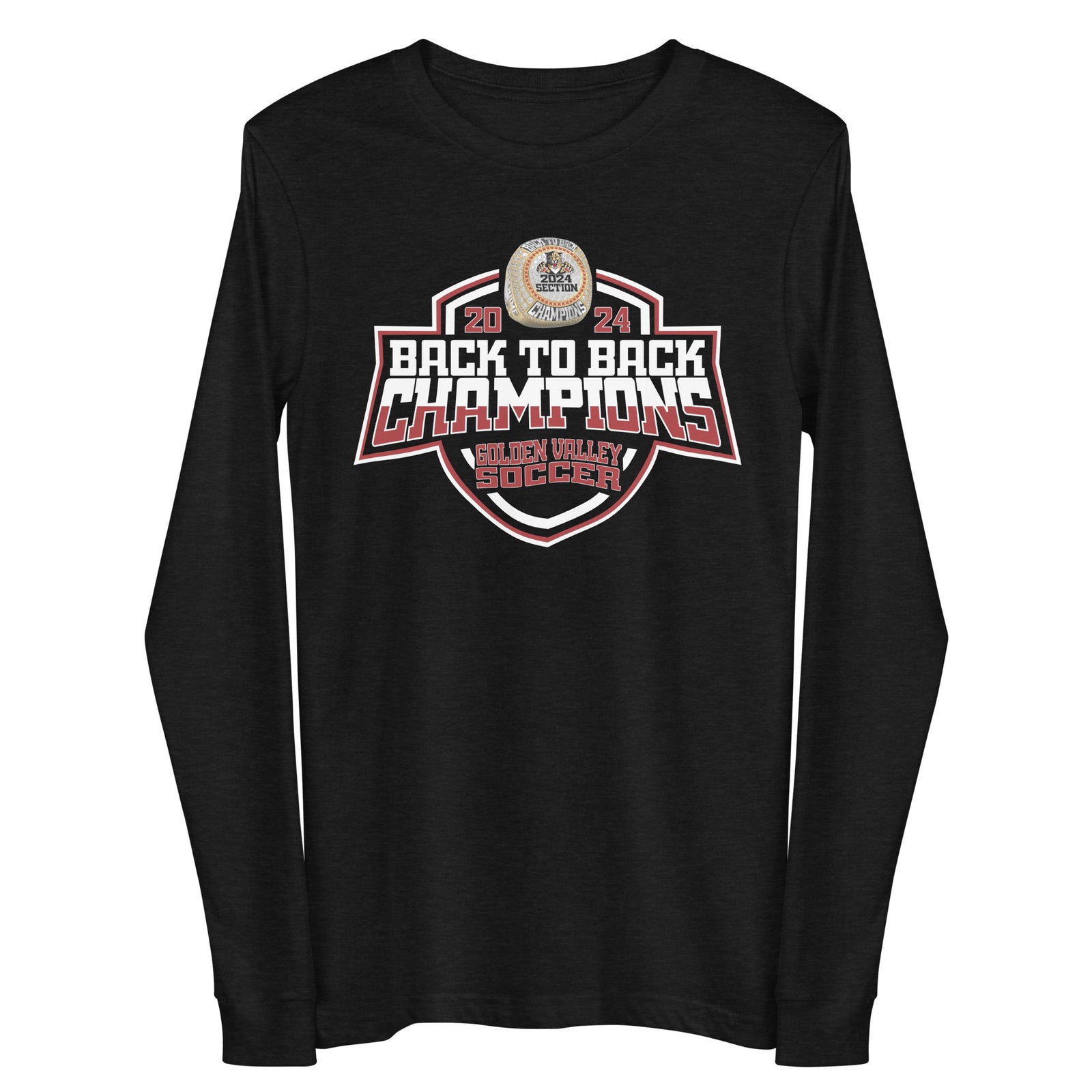Golden Valley High School Soccer -Men's 2024 Unisex Long Sleeve Tee