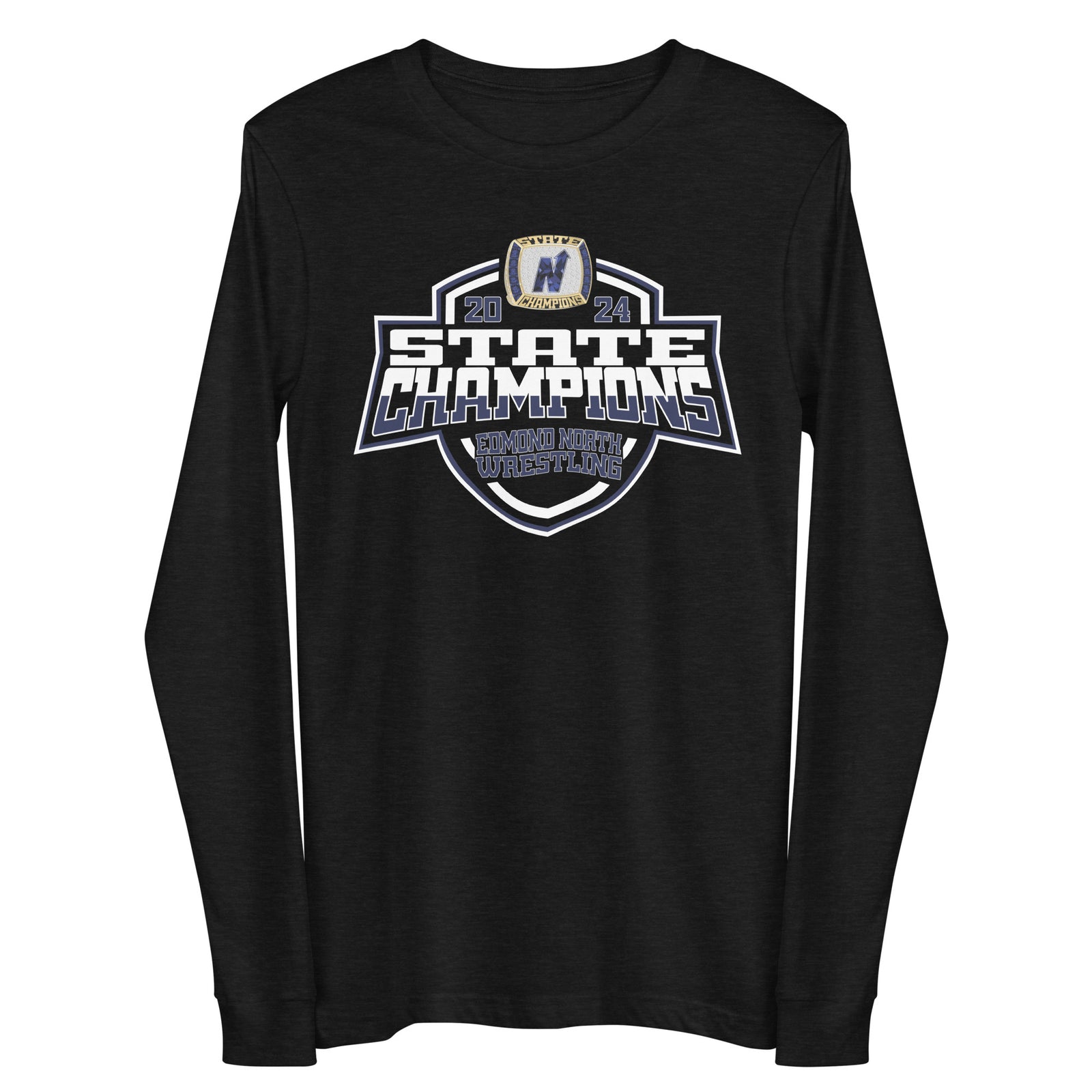 Edmond North High School Wrestling 2024 Unisex Long Sleeve Tee