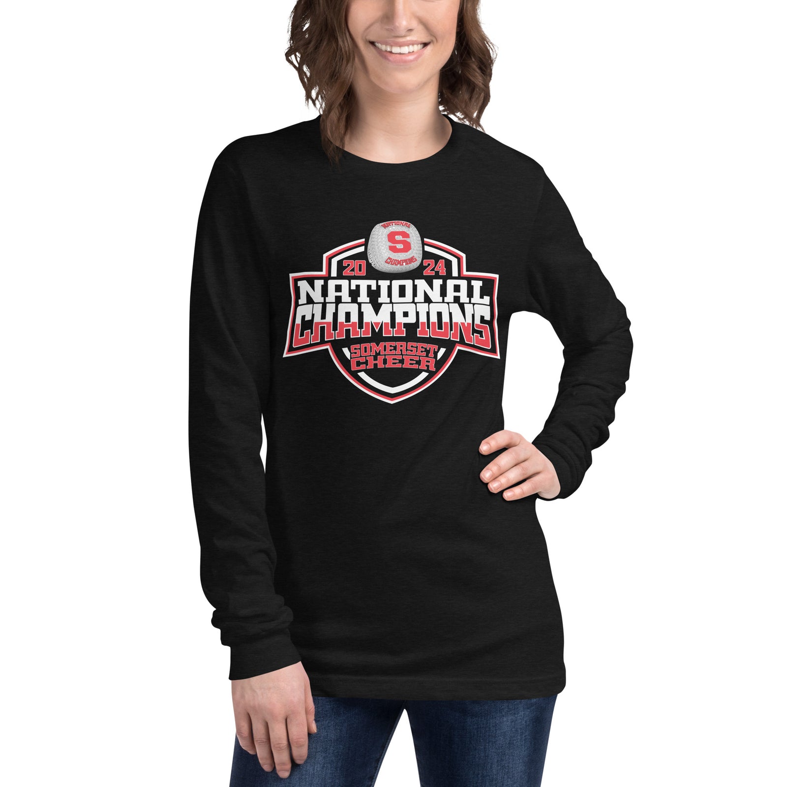 Somerset High School Cheer 2024 Unisex Long Sleeve Tee