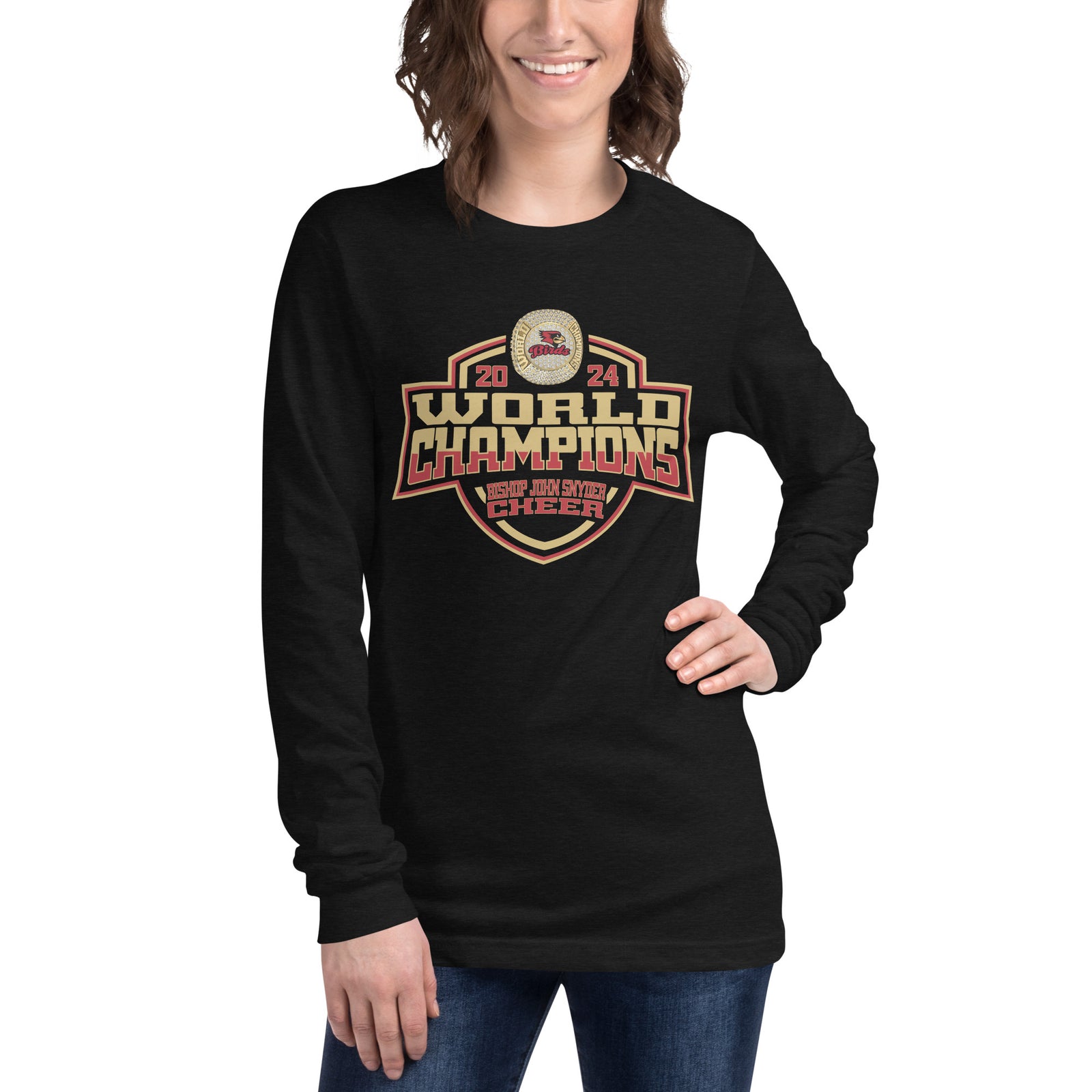 Bishop John Snyder High School Cheer 2024 Unisex Long Sleeve Tee