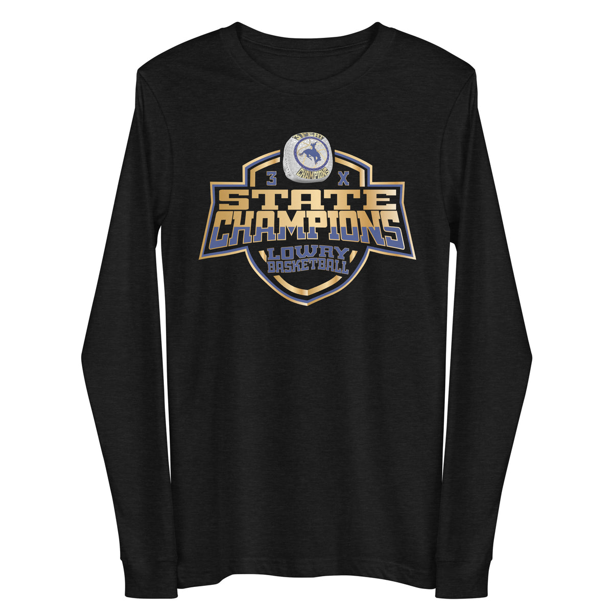 Lowry High School Basketball -Women's 2024 Unisex Long Sleeve Tee