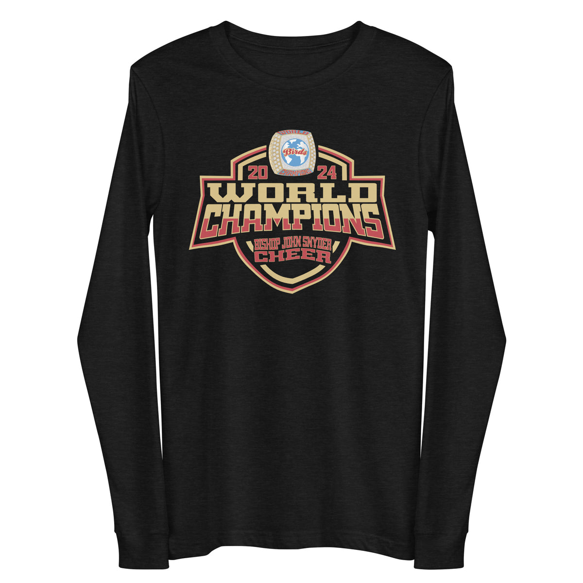 Bishop John Snyder High School Cheer 2024 Unisex Long Sleeve Tee