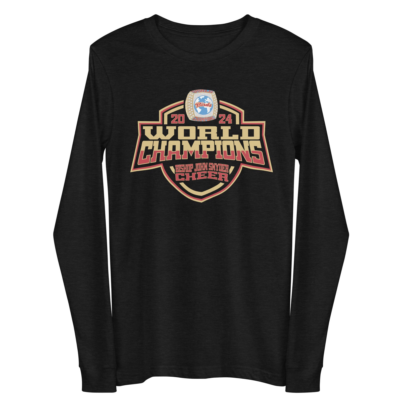 Bishop John Snyder High School Cheer 2024 Unisex Long Sleeve Tee