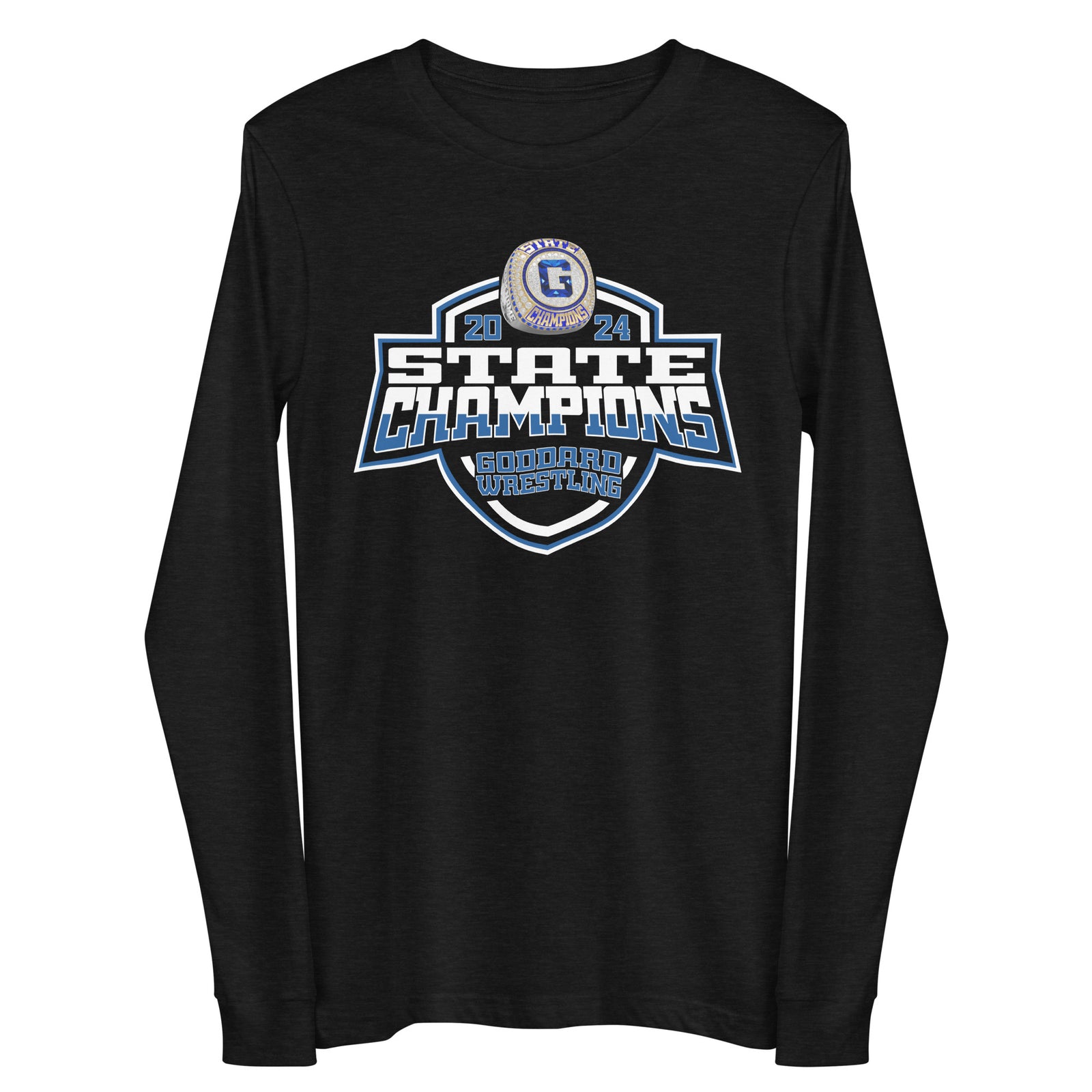 Goddard High School Wrestling 2024 Unisex Long Sleeve Tee