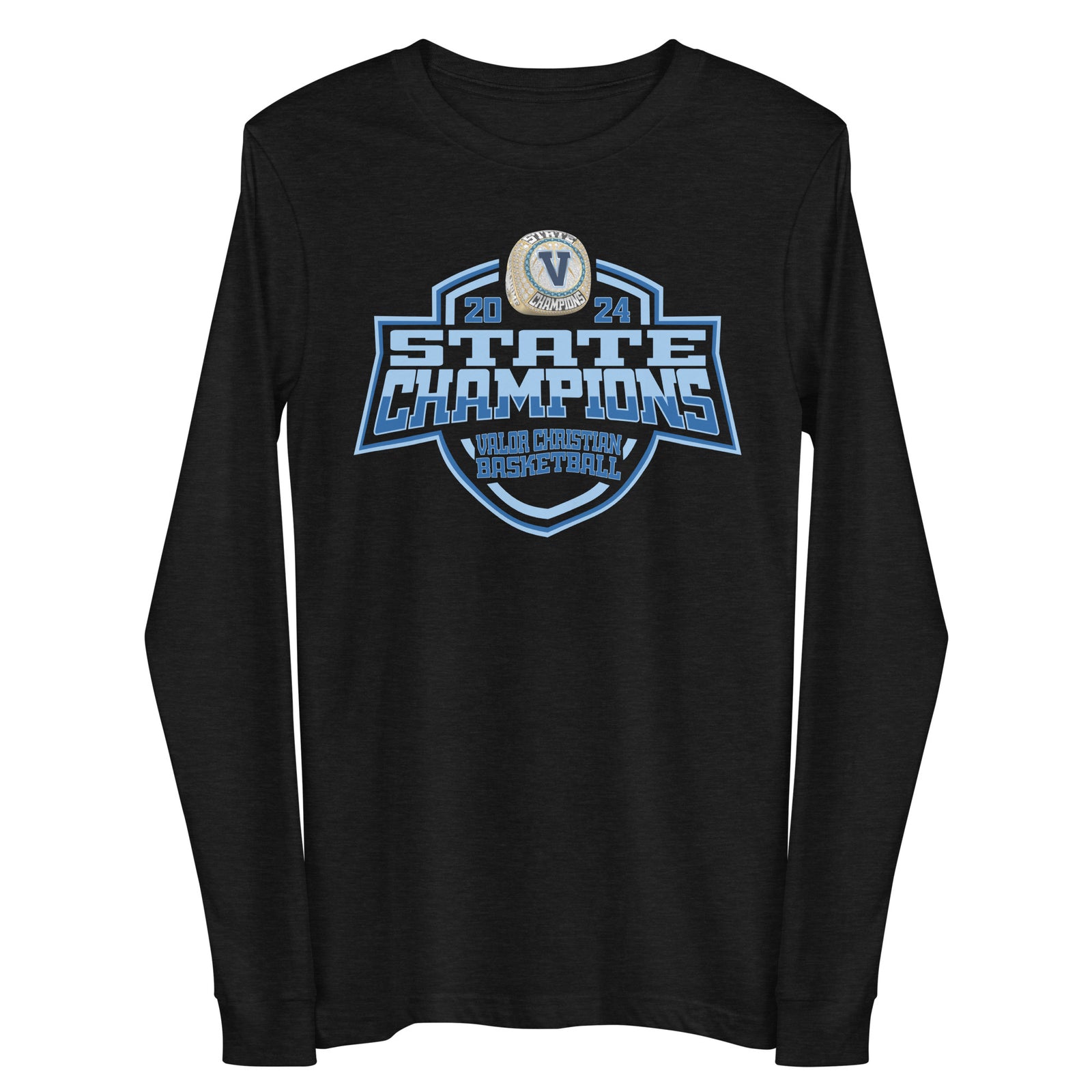 Valor Christian High School Basketball -Women's 2024 Unisex Long Sleeve Tee